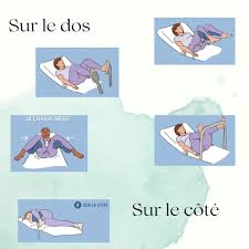 Positions sur le dos et sur le côté